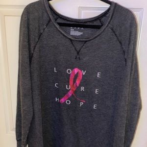 Breast cancer awareness Livi sweatshirt